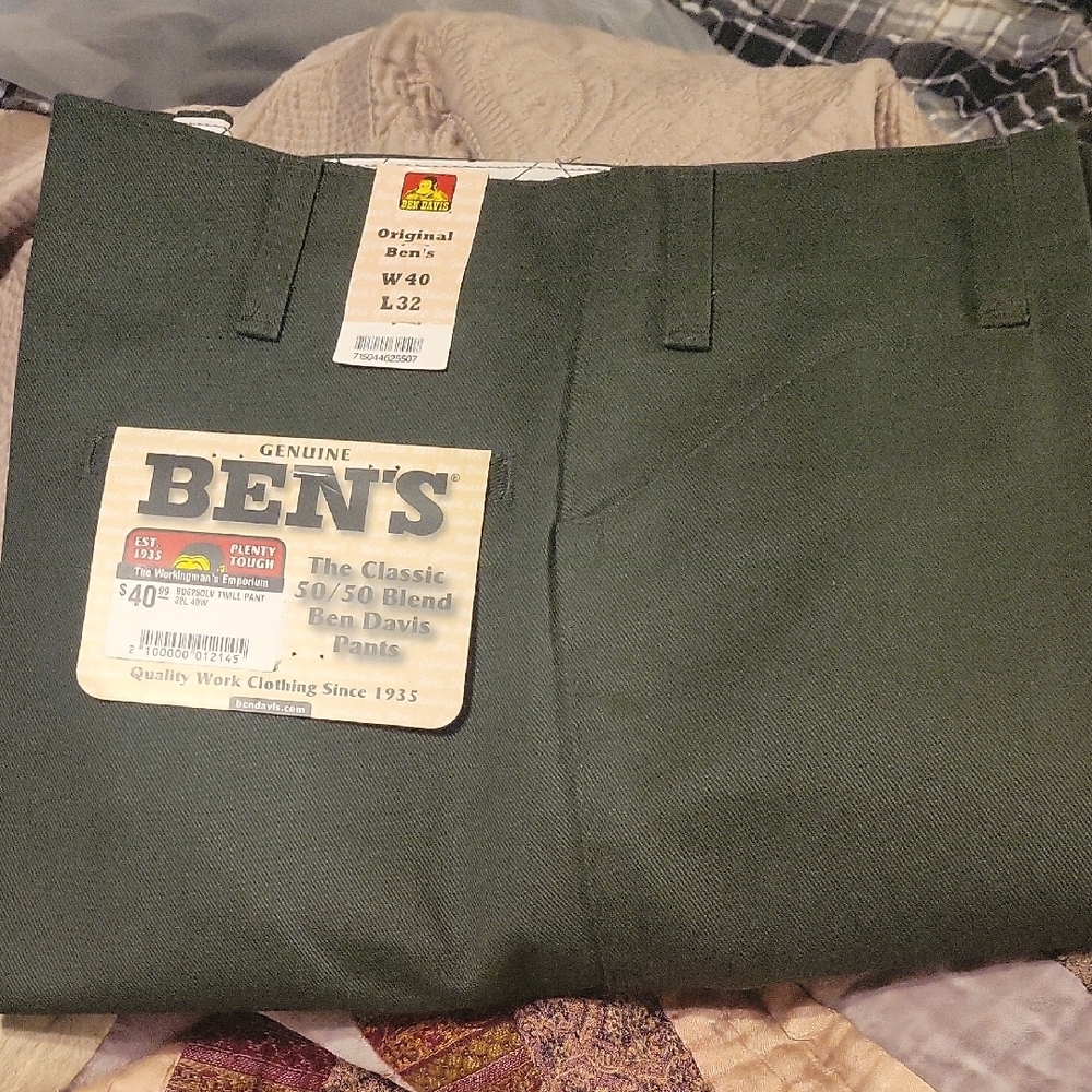 Ben's Classic Green Pants